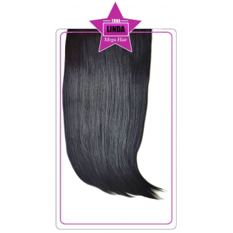 Aplique  Rhenata Mega Hair Tic Tac Preto